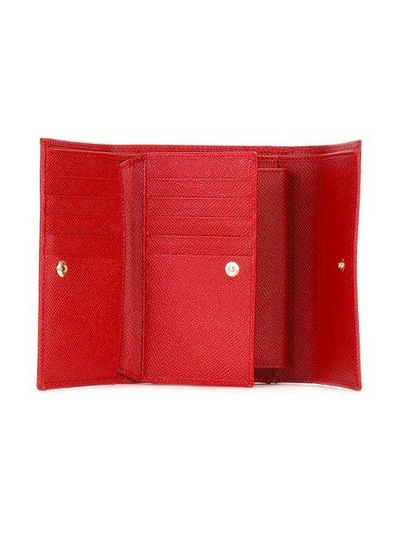 Shop Dolce & Gabbana Dauphine Wallet - Red