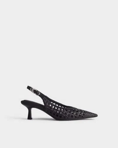 Rag & Bone Brynn Slingback Heel In Black