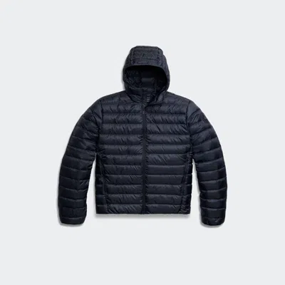 Canada Goose Men Stratus Tonal Label Hooded Jacket In Black