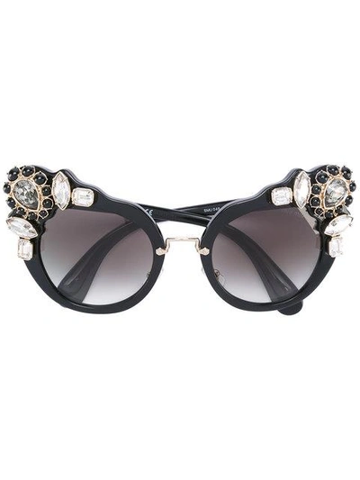 Shop Miu Miu Cat Eye Sunglasses