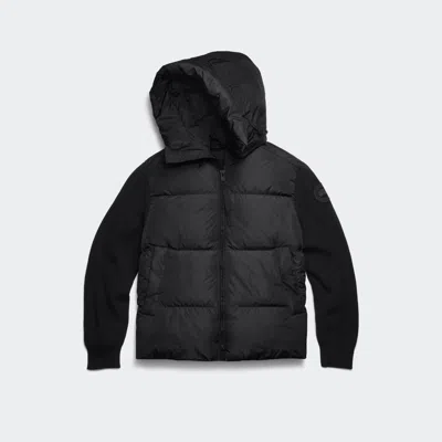 Canada Goose Hybridge Grove Knit Hoody In Black