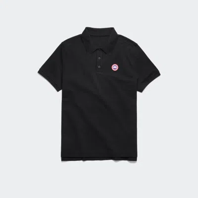Canada Goose Lanvin Grey Embroidered Logo Cotton Sweatshirt In Black