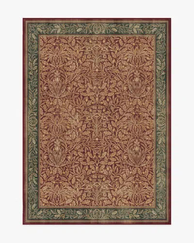 Ruggable Acorn Amber Red Flatwoven Rug By Morris & Co. In Brown | ModeSens
