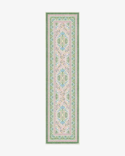 Ruggable Skye Pink Multicolor Outdoor Rug By Mrs. Alice In Green | ModeSens