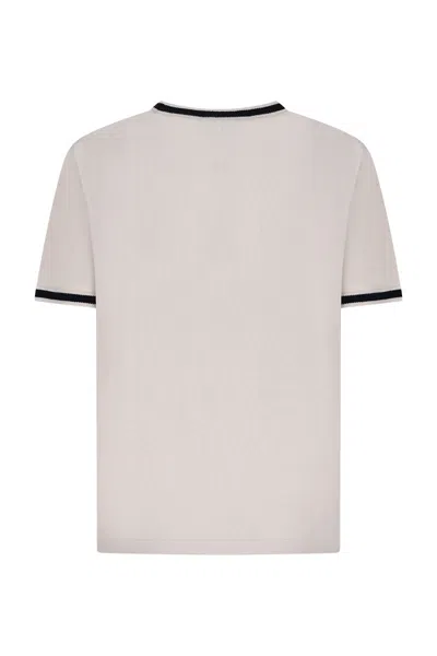 Max Mara Short Sleeve T-shirt In White