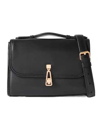 Gabriela Hearst Leonora Small Nappa Leather Top-handle Bag In Black