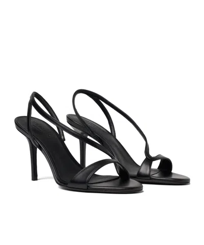 Scarosso Paula Strappy Heeled Sandals In Black