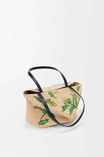 Loewe Foldable Shoulder Bag In Green