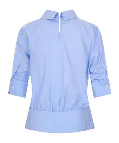 Marni Collared Buttoned Shirt In Blue