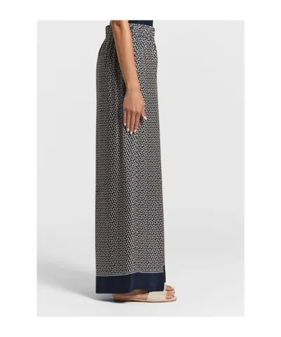 Peserico Patterned Trousers In Gray