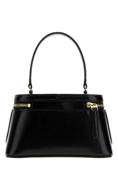 Givenchy Vanity Antigona Leather Handbag With Lettering Logo On The Front In Black