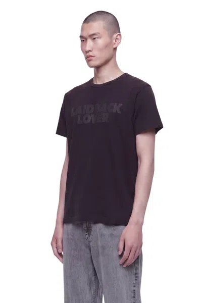 Second / Layer Laidback Lover T-shirt In Black