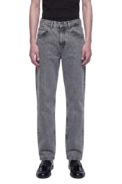 Second / Layer Second Layer Big Papi Slim Straight Leg Jeans In Gray