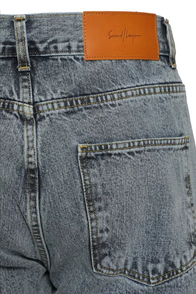 Second / Layer Second Layer Big Papi Slim Straight Leg Jeans In Gray