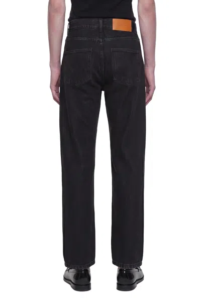 Second / Layer Big Papi Stonewashed Jeans In Black