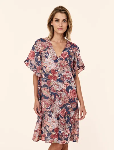 Papinelle Ella Frill Nightie Nightgown In Brown