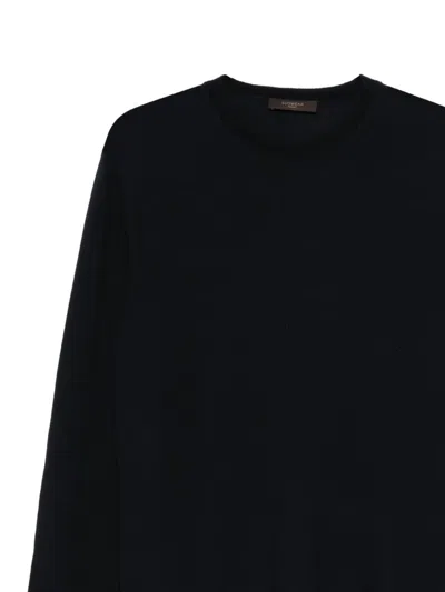 Zanone Pullover Mit Rundhalsausschnitt In Black