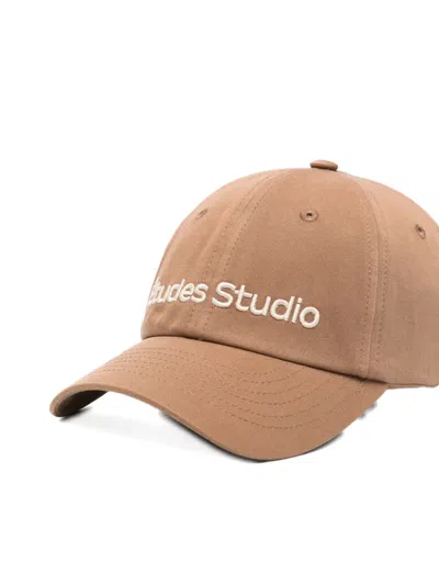 Etudes Studio Logo-embroidered Cap In Pattern
