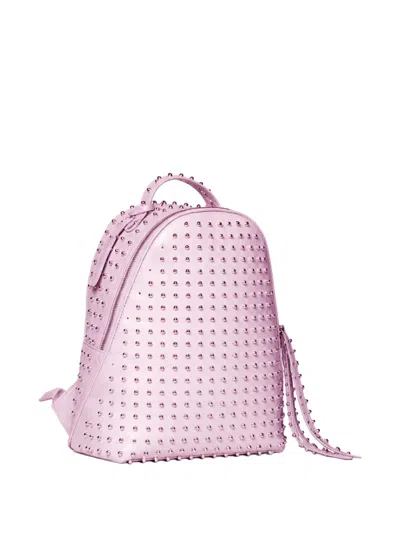 John Richmond Stud-embellished Backpack In Pink