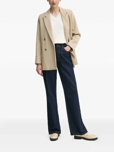 Barbour Pullunder Mit V-ausschnitt In White
