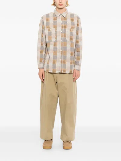 Edwin Work Shirt In Brown