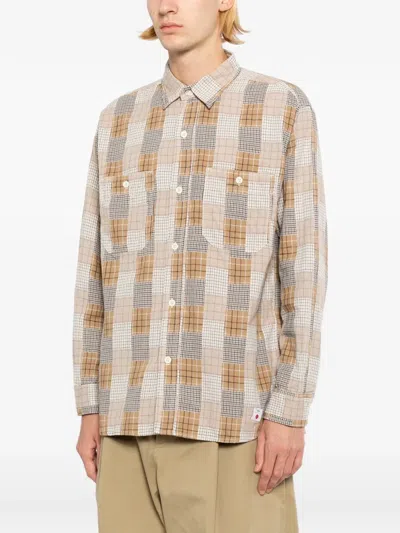 Edwin Work Shirt In Brown