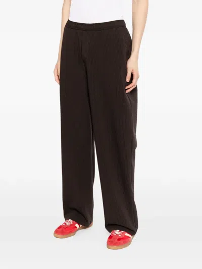 Edwin Edison Trousers In Black