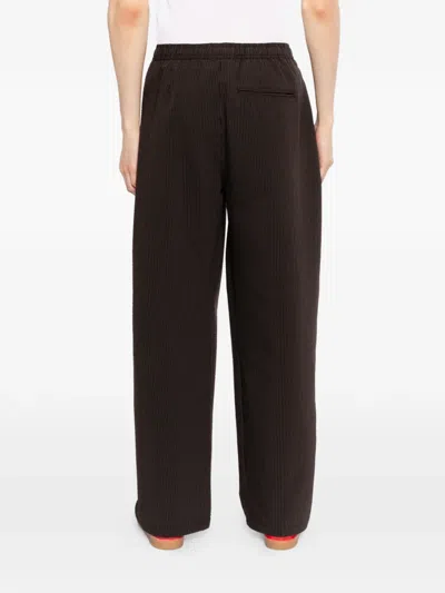 Edwin Edison Trousers In Black