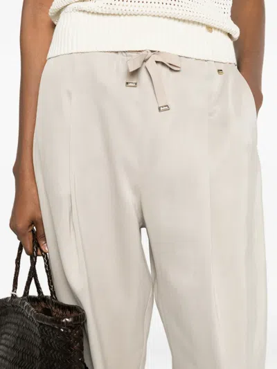 Herno Drawstring Trousers In Neutral