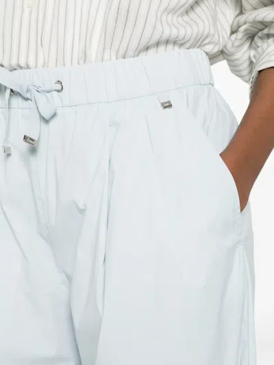 Herno Drawstring-waist Track Joggers In Blue