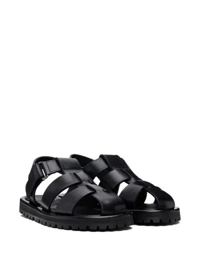 Studio Nicholson Sandom Sandals In Black