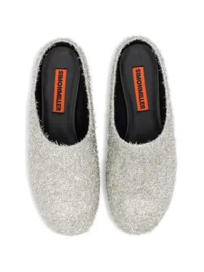 Simon Miller Tinsel Riad Mules In Multi