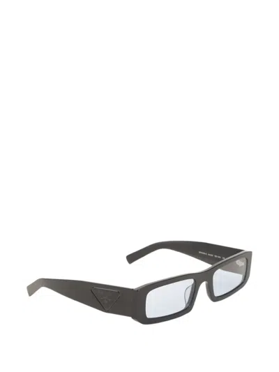 Prada Rectangle-frame Glasses In Black