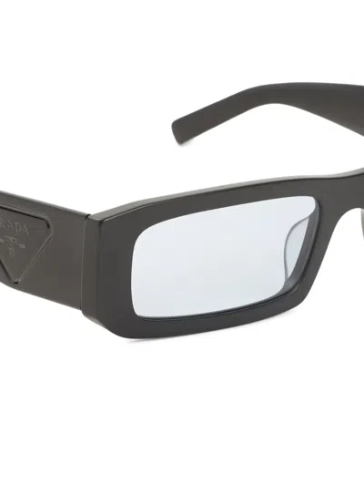 Prada Rectangle-frame Glasses In Black