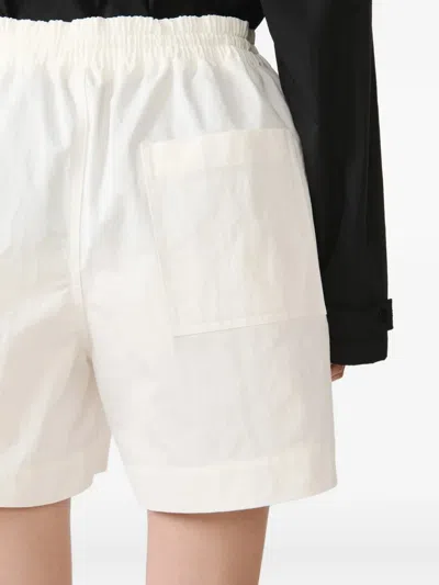 Studio Nicholson Karya Drawstring-fastening Shorts In White