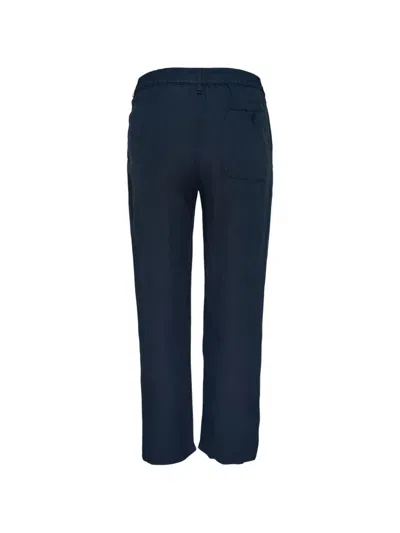 Rag & Bone Evan Elasticated Trousers In Blue