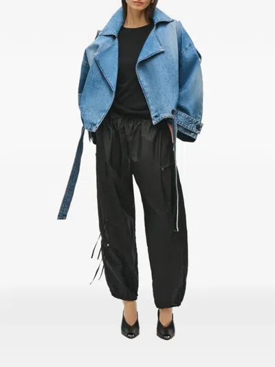 Brandon Maxwell Scout Cargo Pants In Black