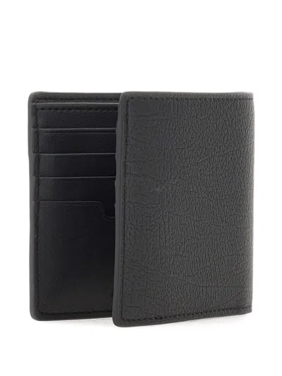 Hugo Boss Lewys Hammered-effect Wallet In Black