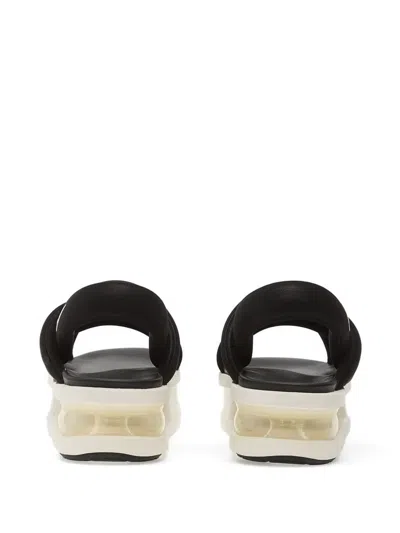 Nike Air Max Isla Crossover Sandals In Black