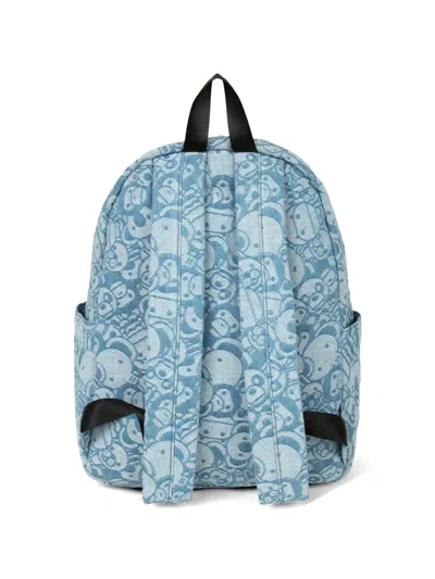 *baby Milo® Store By *a Bathing Ape® Medium Zip-pocket Backpack In Blue