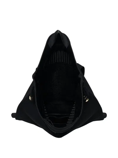 Cfcl Stratum Ribbed-knit Backpack In Black