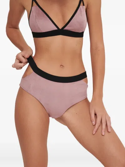Undress Code Be Unique Triangle-cup Bra In Pink