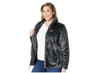 Columbia Plus Size Fire Side Ii Sherpa Full Zip In Black