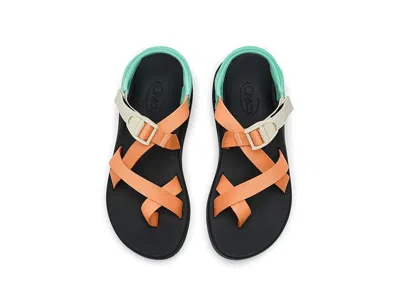 Chaco Cushz Toe Loop Sandal In Multi