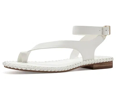 Vince Camuto Libahs Ankle Strap Toe Loop Flat Sandals In Multi