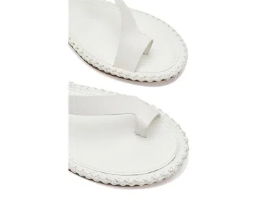 Vince Camuto Libahs Ankle Strap Toe Loop Flat Sandals In Multi