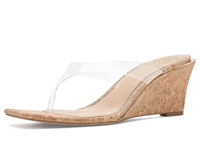 Vince Camuto Cianna Thong Wedge Sandals In Multi