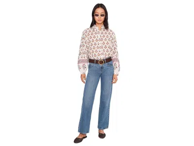 Faherty Suki Blouse In Multi