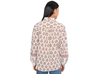 Faherty Suki Blouse In Multi