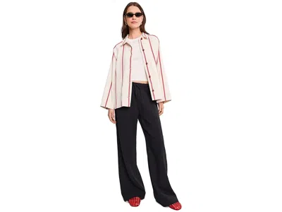 Faherty Laidback Gauze Pants In Black